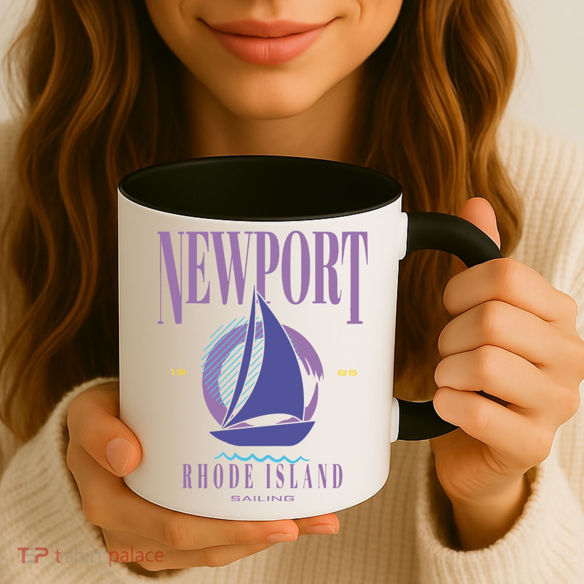 Newport Rhode Island Saling Coffee Mug