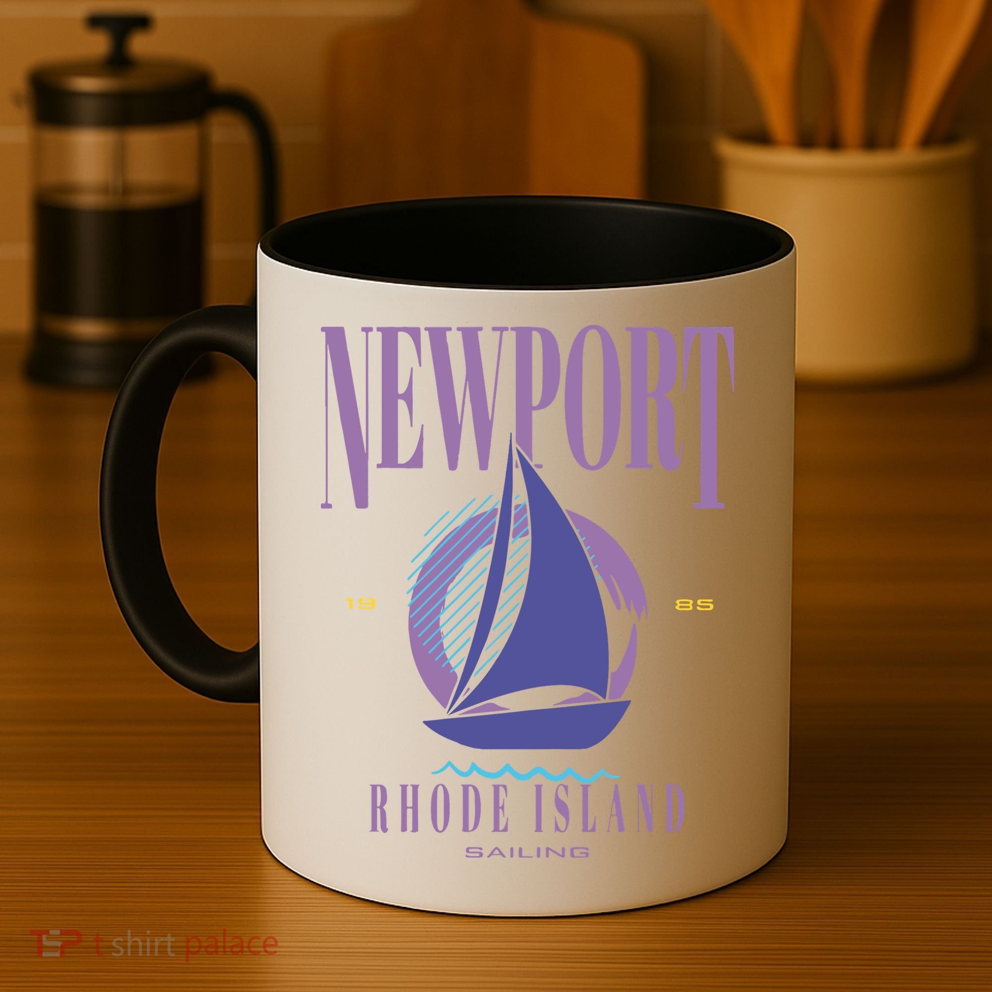 Newport Rhode Island Saling Coffee Mug