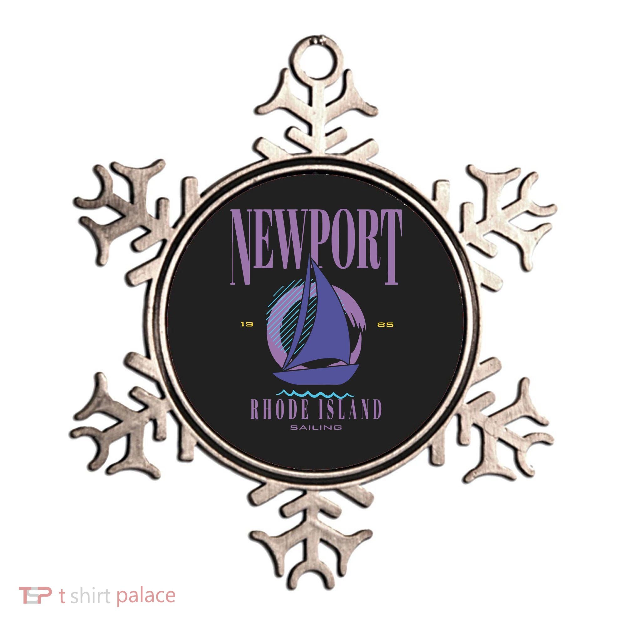 Newport Rhode Island Saling Ornament