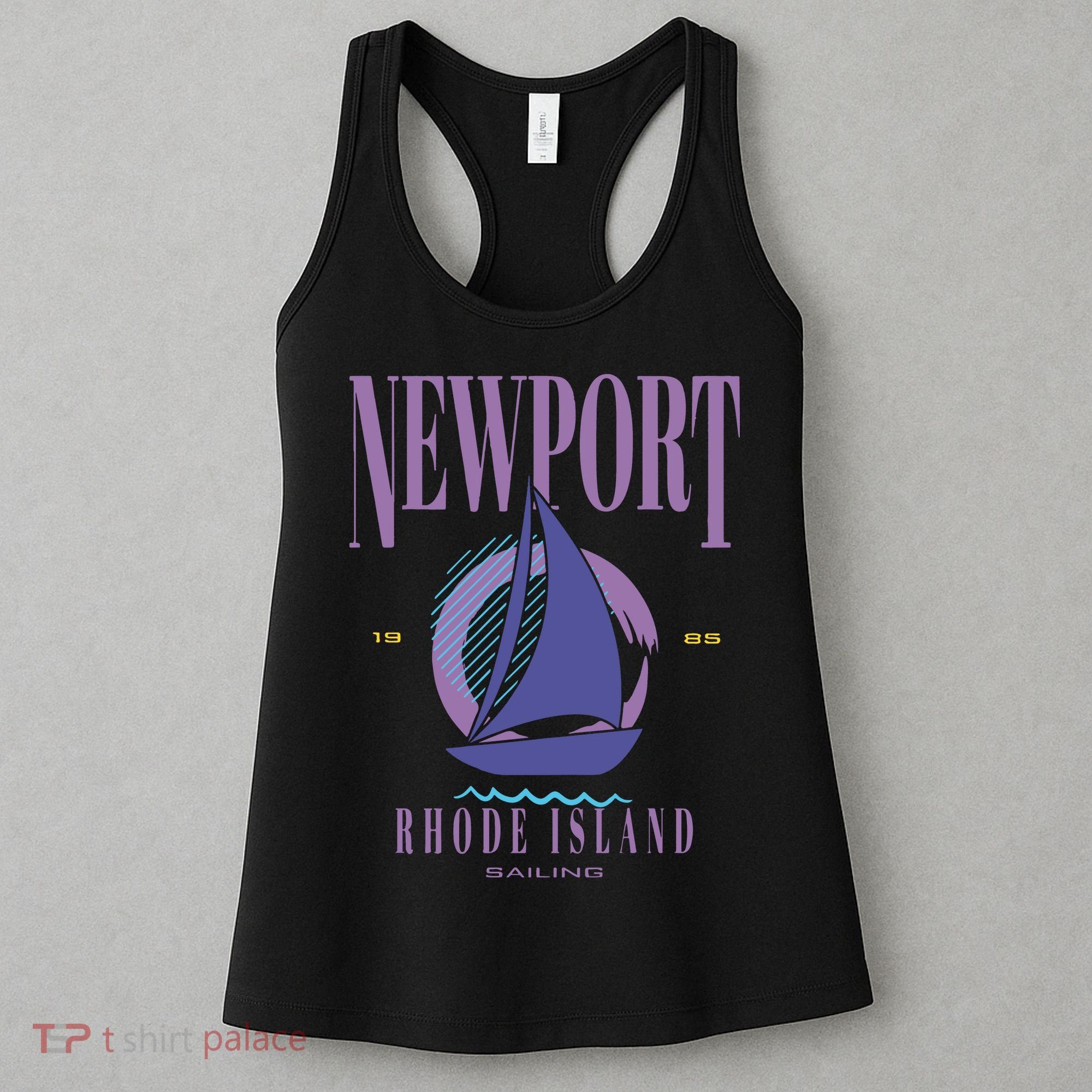Newport Rhode Island Saling Women's Tank Top