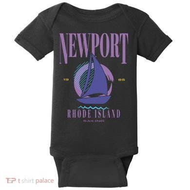 Newport Rhode Island Saling Baby Bodysuit