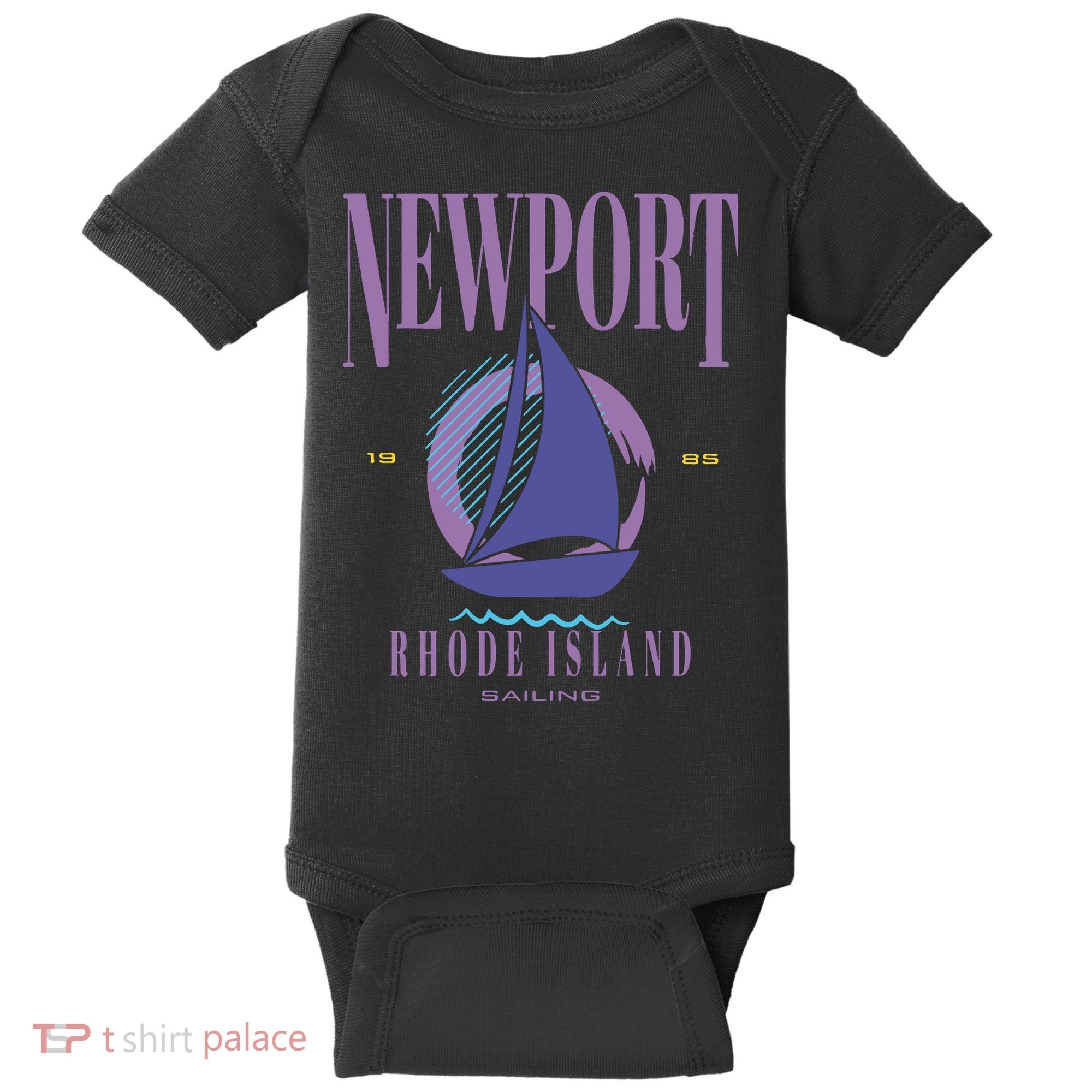 Newport Rhode Island Saling Baby Bodysuit