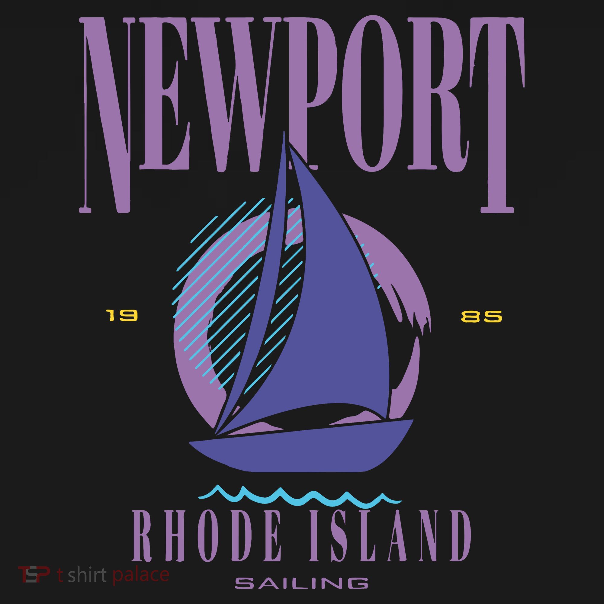 Newport Rhode Island Saling Toddler Hoodie