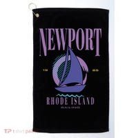 Newport Rhode Island Saling Golf Towel thumb 0
