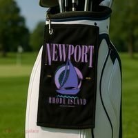 Newport Rhode Island Saling Golf Towel thumb 2