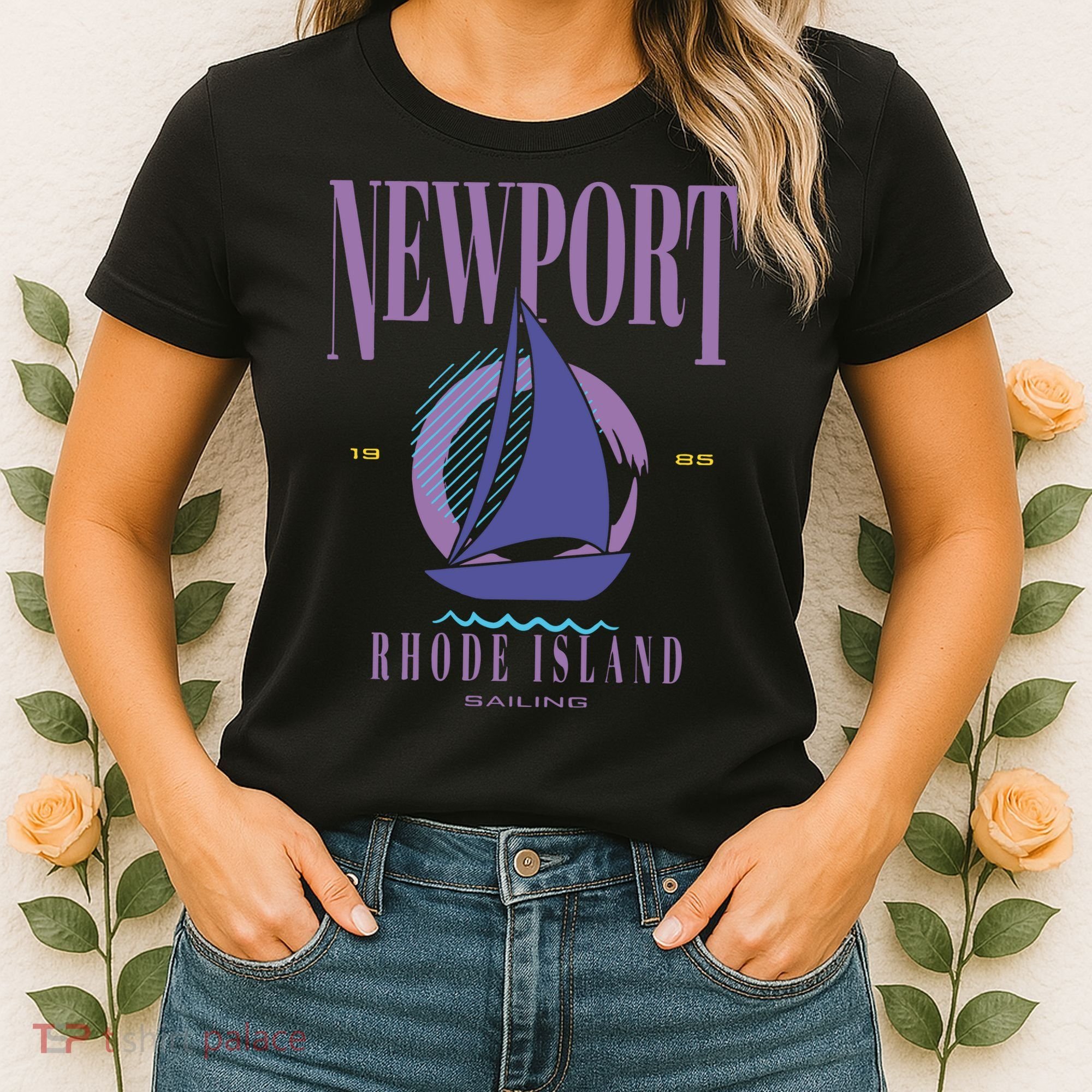 Newport Rhode Island Saling Women's T-Shirt
