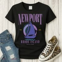 Newport Rhode Island Saling Women's T-Shirt thumb 3