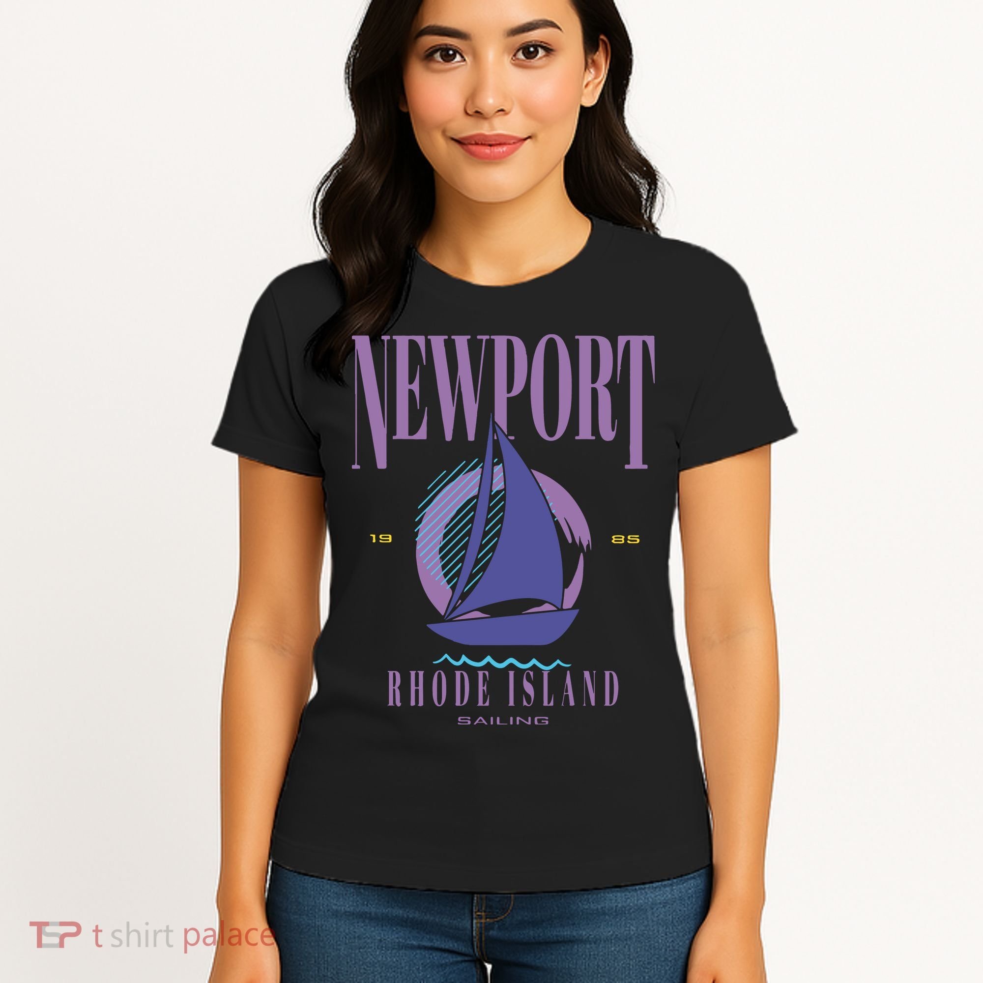 Newport Rhode Island Saling Women's T-Shirt