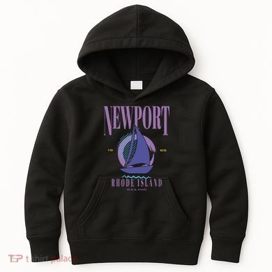 Newport Rhode Island Saling Kids Hoodie
