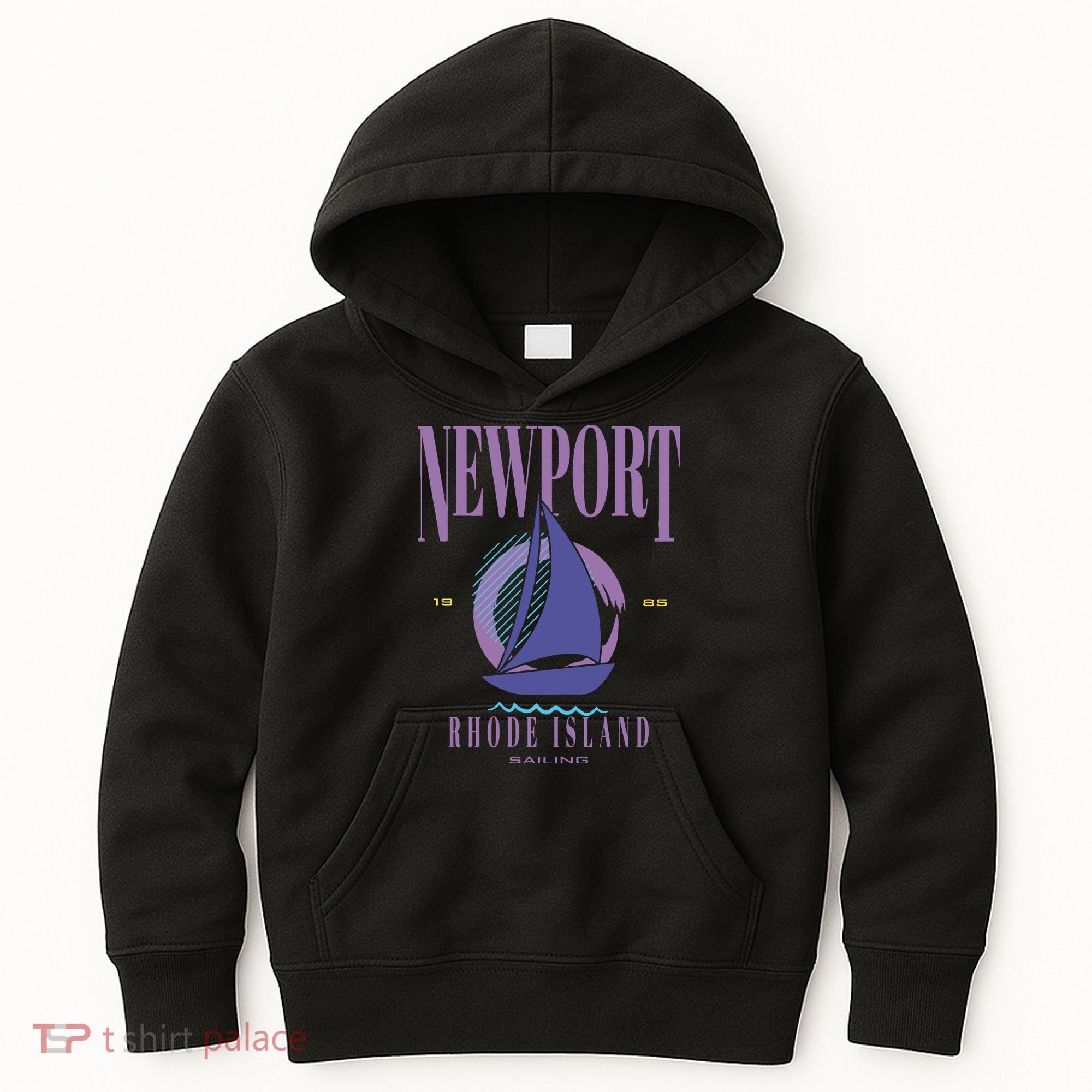 Newport Rhode Island Saling Kids Hoodie
