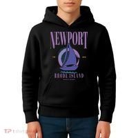 Newport Rhode Island Saling Kids Hoodie thumb 4