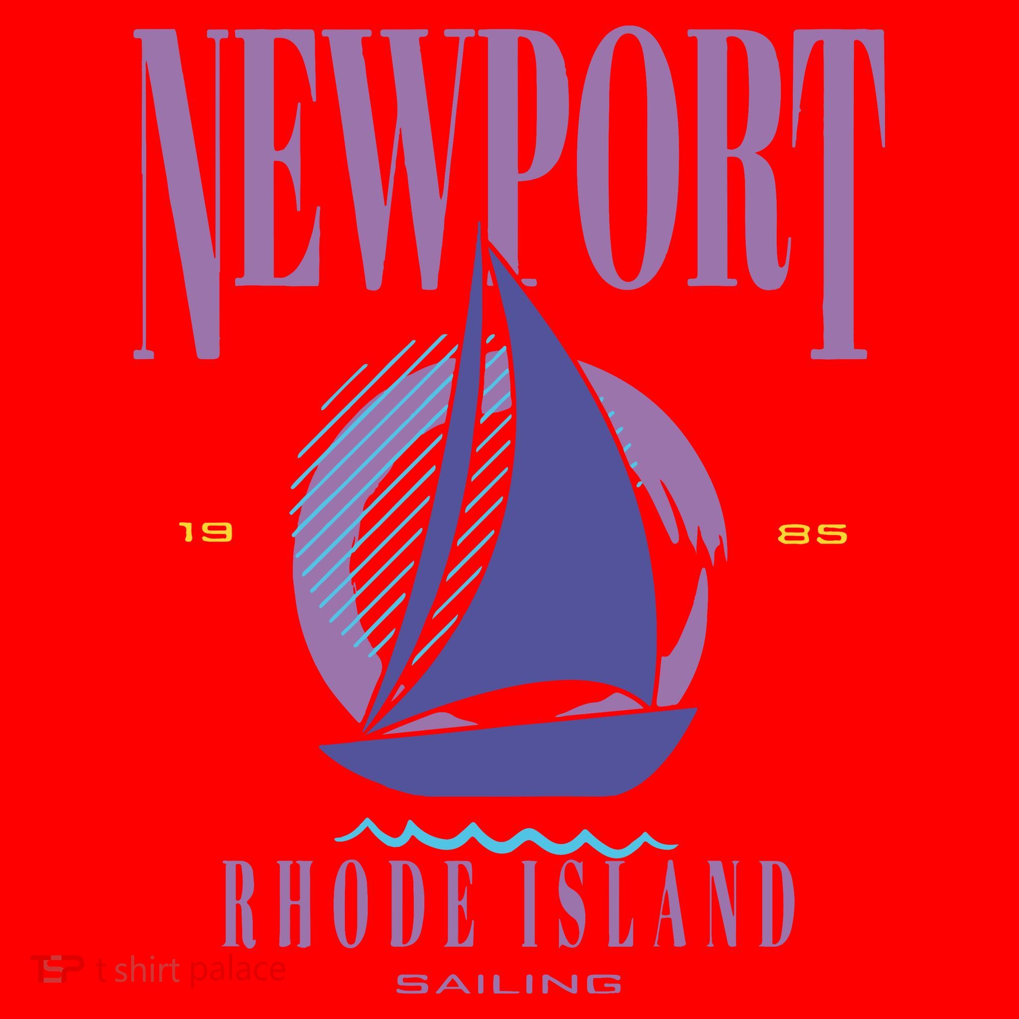 Newport Rhode Island Saling Santa Hat