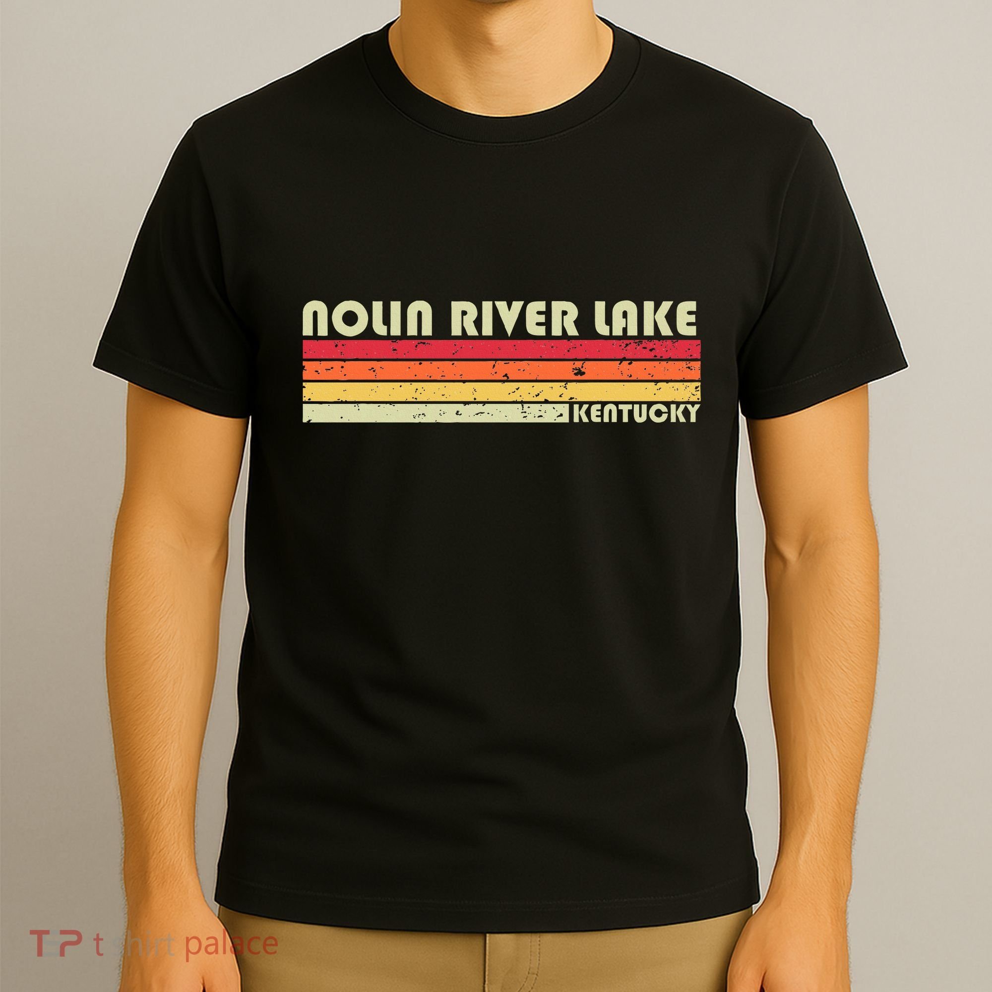 Nolin River Lake Kentucky Funny Fishing Camping Summer T-Shirt