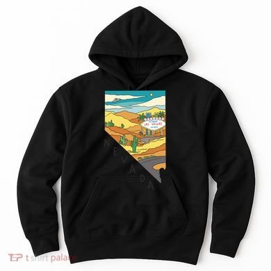 Nevada Retro Las Vegas Hoodie