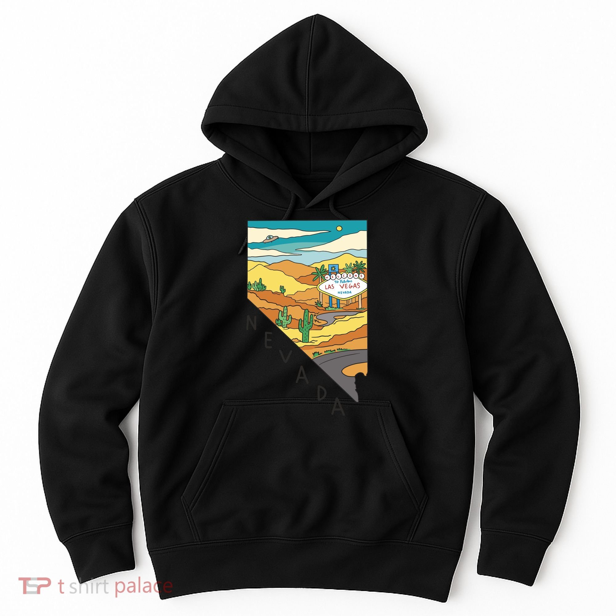 Nevada Retro Las Vegas Hoodie