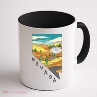 Nevada Retro Las Vegas Coffee Mug thumb 1