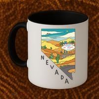 Nevada Retro Las Vegas Coffee Mug thumb 2