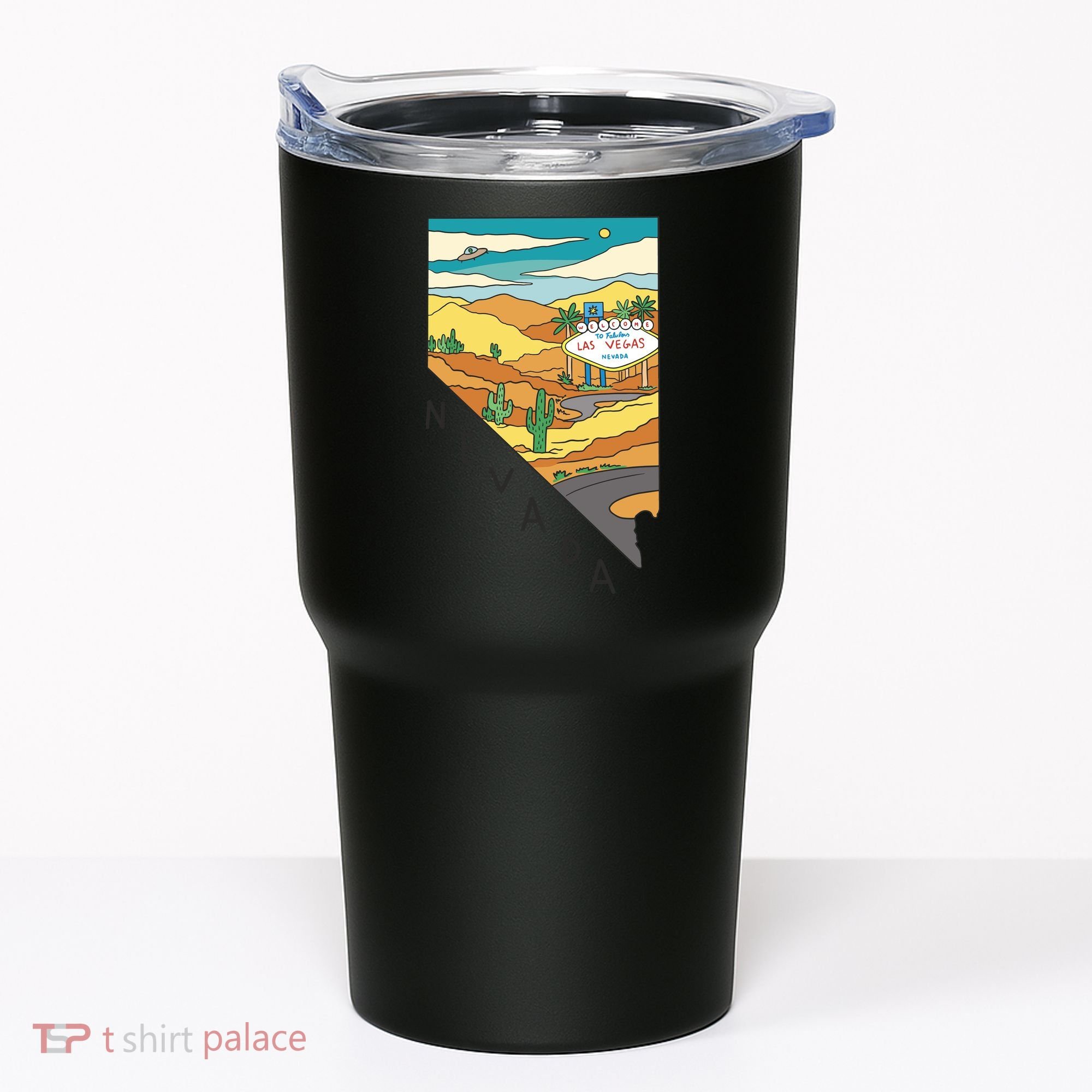 Nevada Retro Las Vegas Tumbler