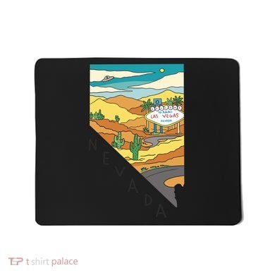 Nevada Retro Las Vegas Mousepad