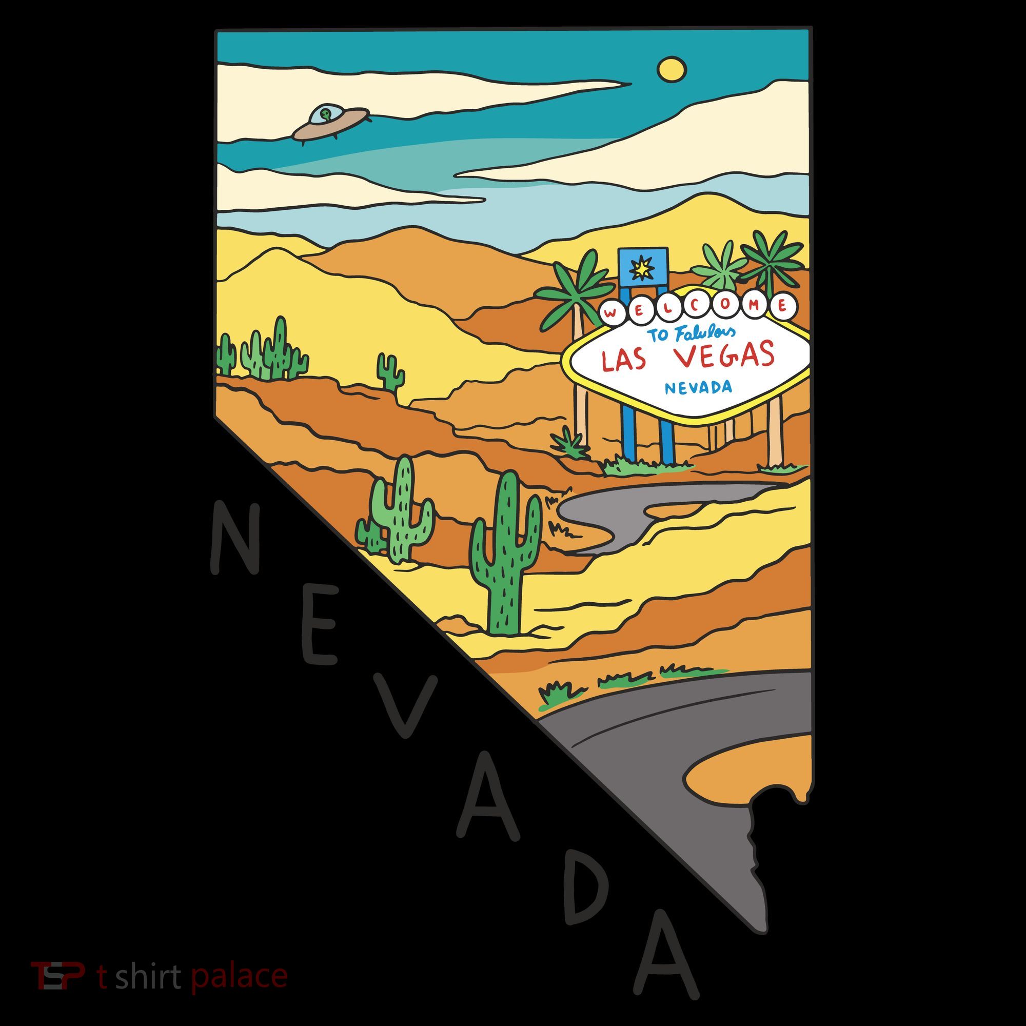 Nevada Retro Las Vegas Women's Tank Top