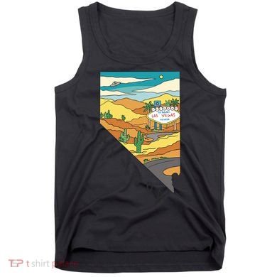 Nevada Retro Las Vegas Tank Top