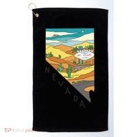 Nevada Retro Las Vegas Golf Towel thumb 0