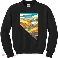 Nevada Retro Las Vegas Kids Sweatshirt thumb 0