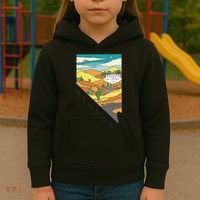 Nevada Retro Las Vegas Kids Hoodie thumb 3