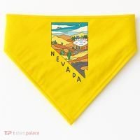 Nevada Retro Las Vegas USA-Made Doggie Bandana thumb 0