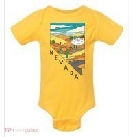 Nevada Retro Las Vegas Baby Bodysuit thumb 0