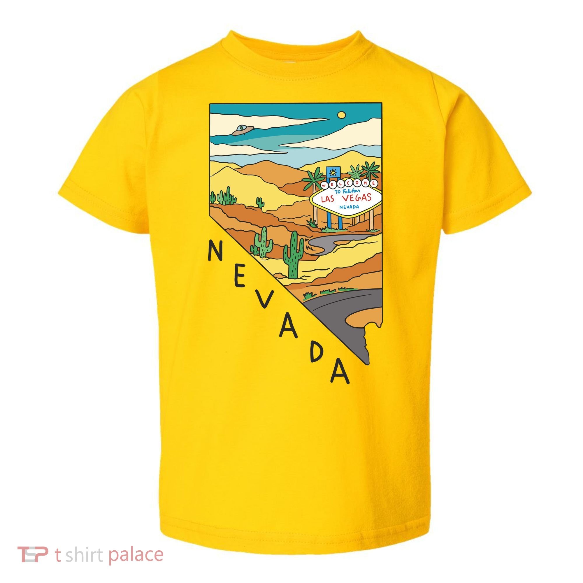 Nevada Retro Las Vegas Toddler T-Shirt