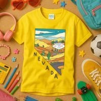 Nevada Retro Las Vegas Kids T-Shirt thumb 3