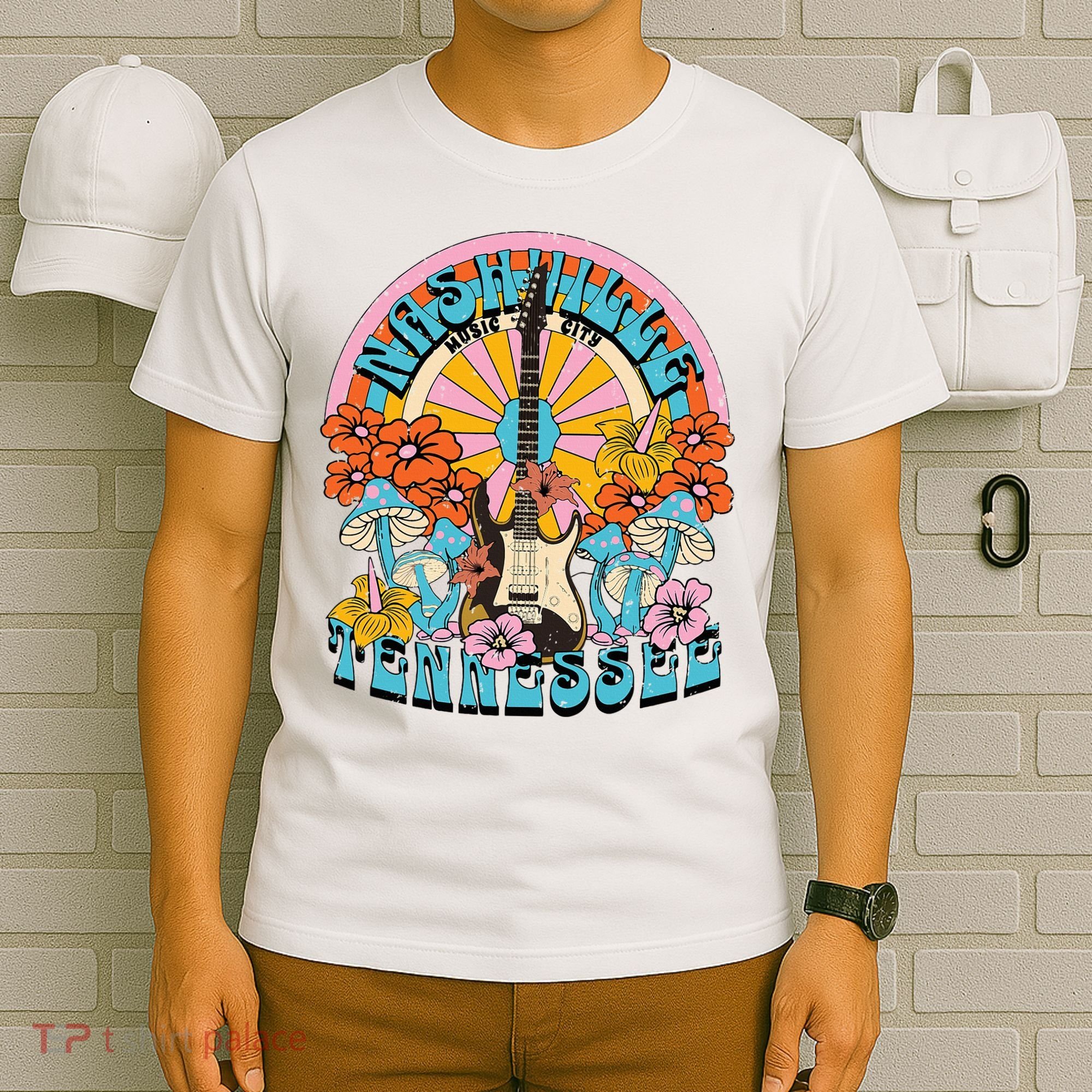 Nashville Retro Music City Trip Nash Bash Bach T-Shirt