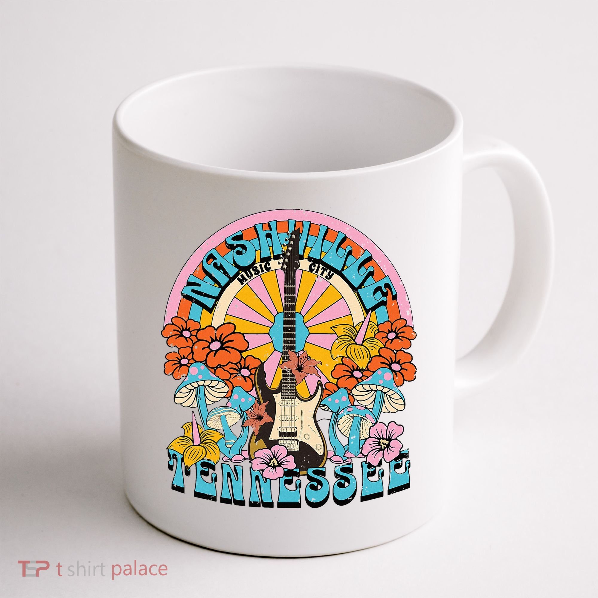 Nashville Retro Music City Trip Nash Bash Bach Coffee Mug