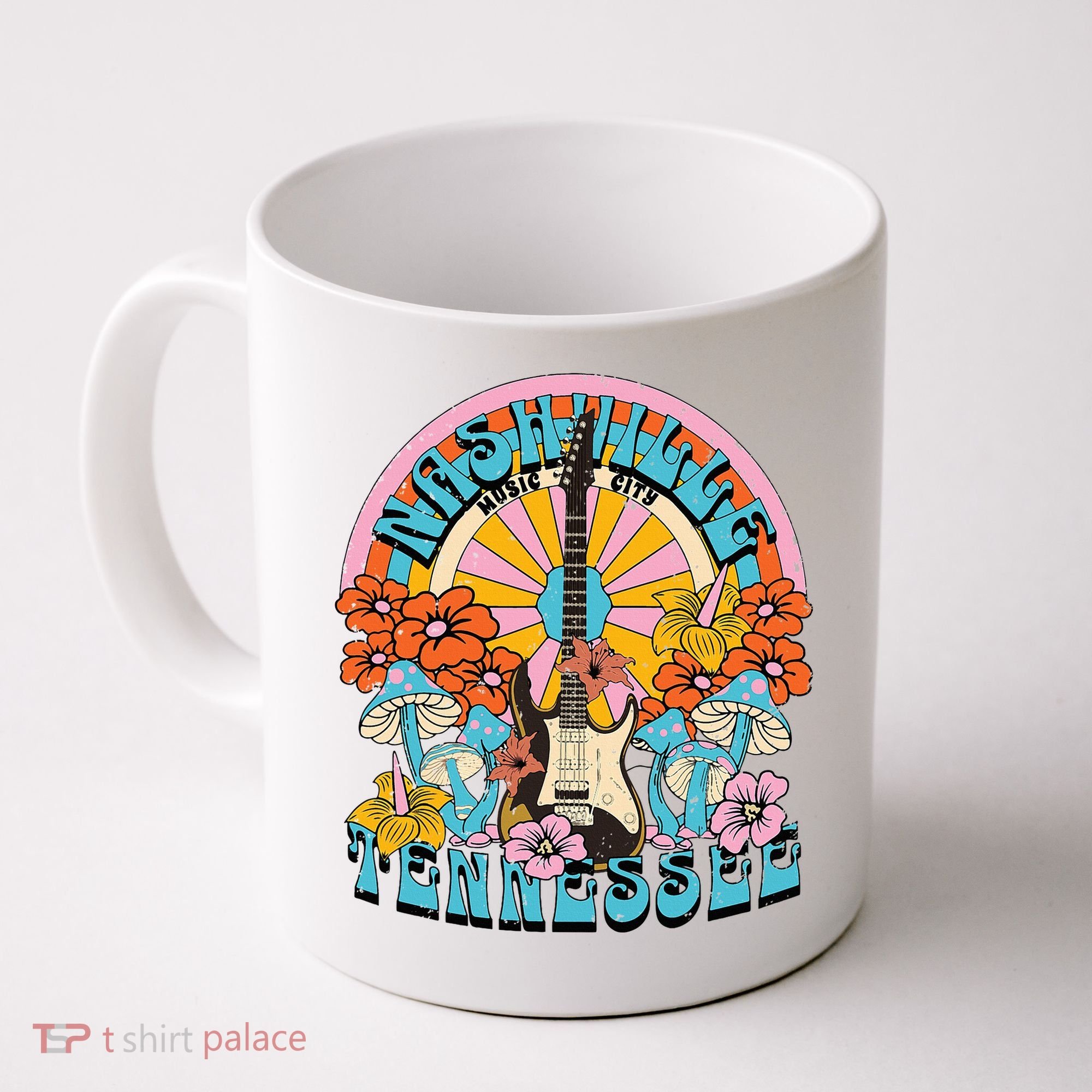 Nashville Retro Music City Trip Nash Bash Bach Coffee Mug