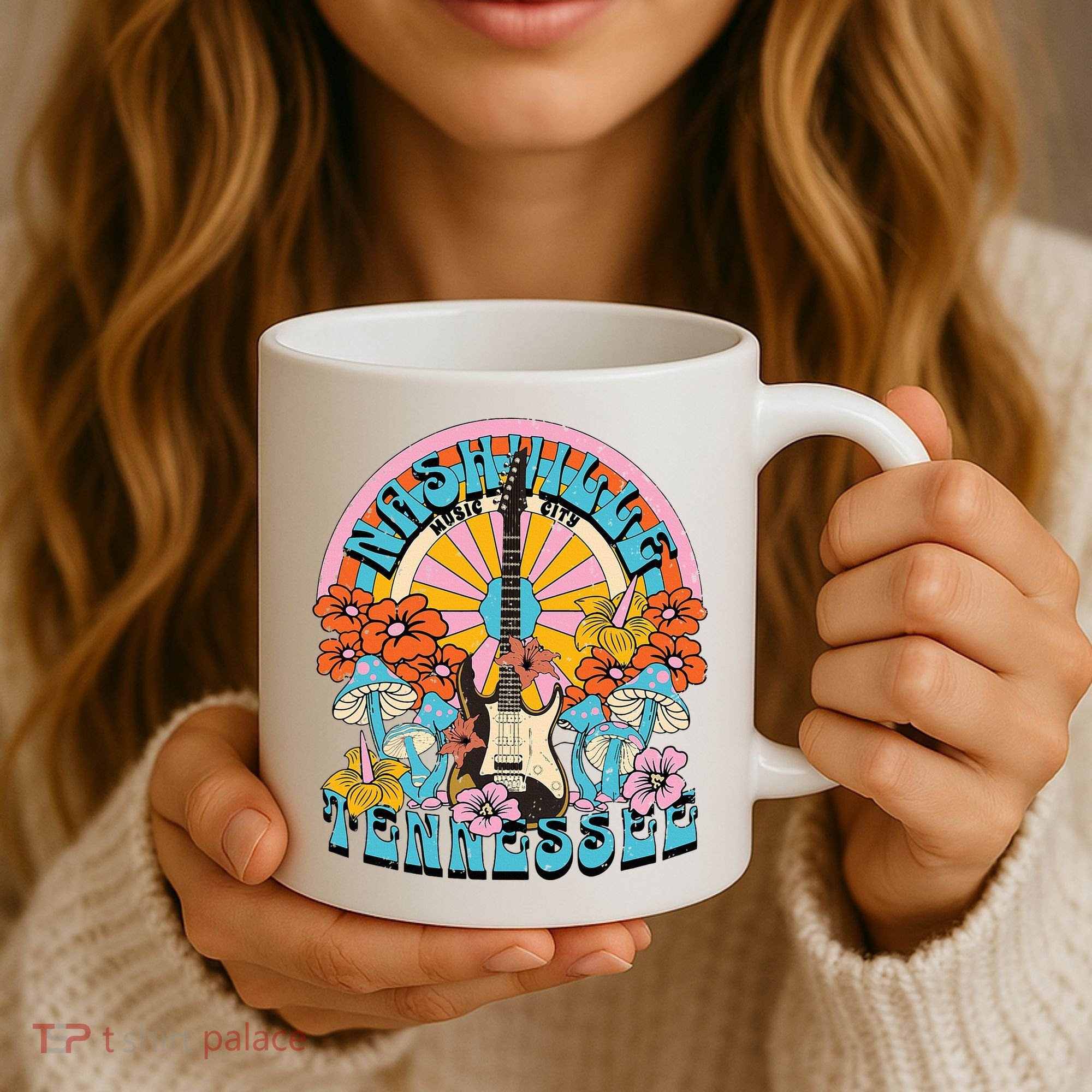 Nashville Retro Music City Trip Nash Bash Bach Coffee Mug