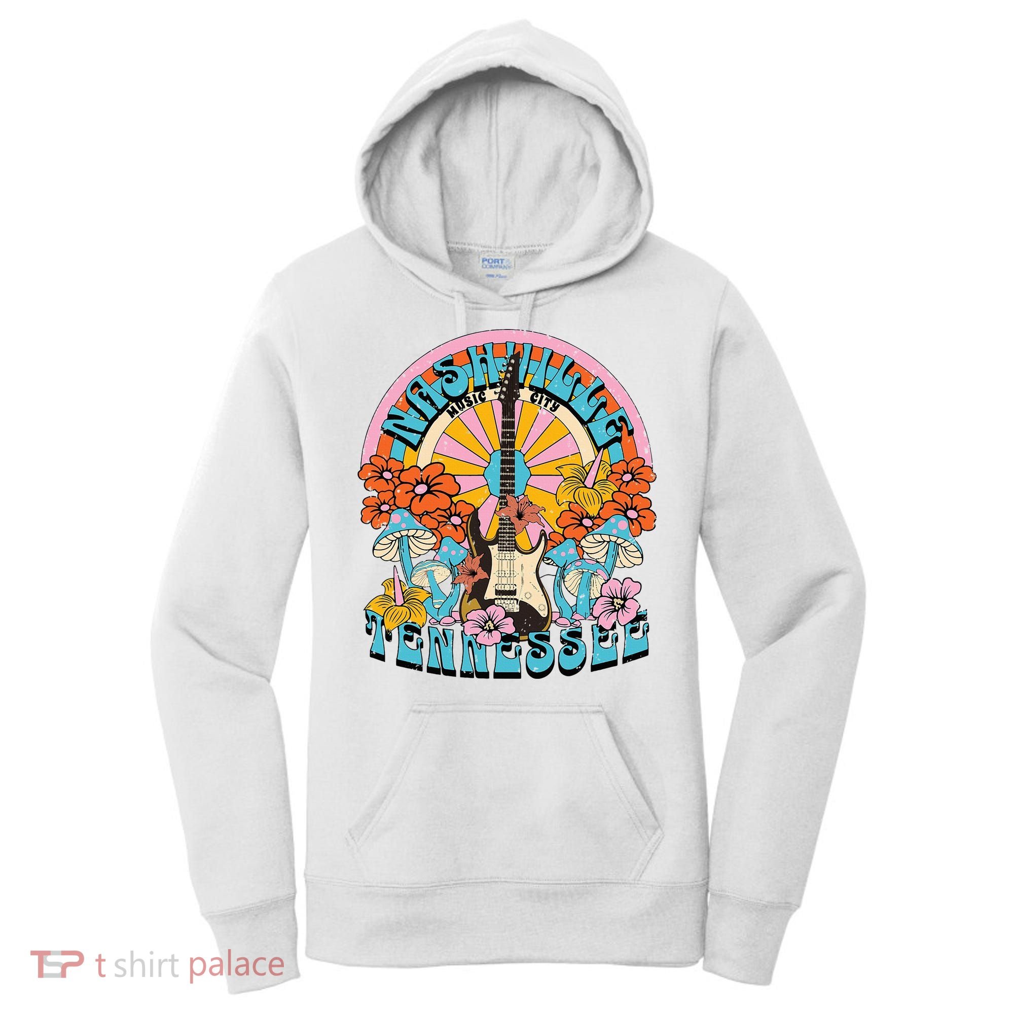 Nashville Retro Music City Trip Nash Bash Bach Women's Hoodie