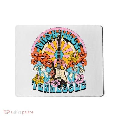 Nashville Retro Music City Trip Nash Bash Bach Mousepad