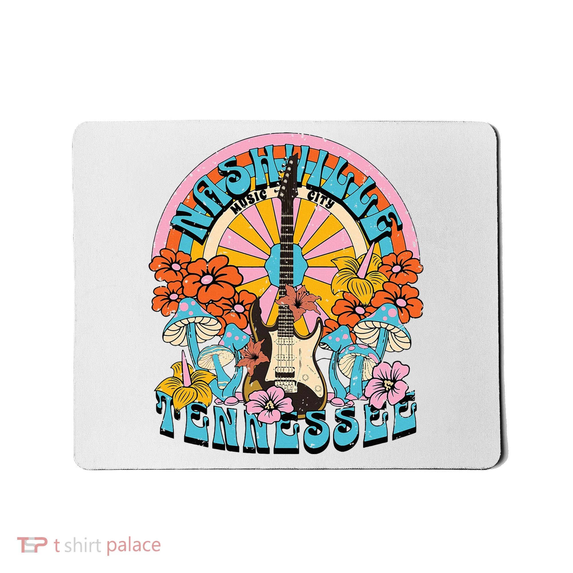 Nashville Retro Music City Trip Nash Bash Bach Mousepad