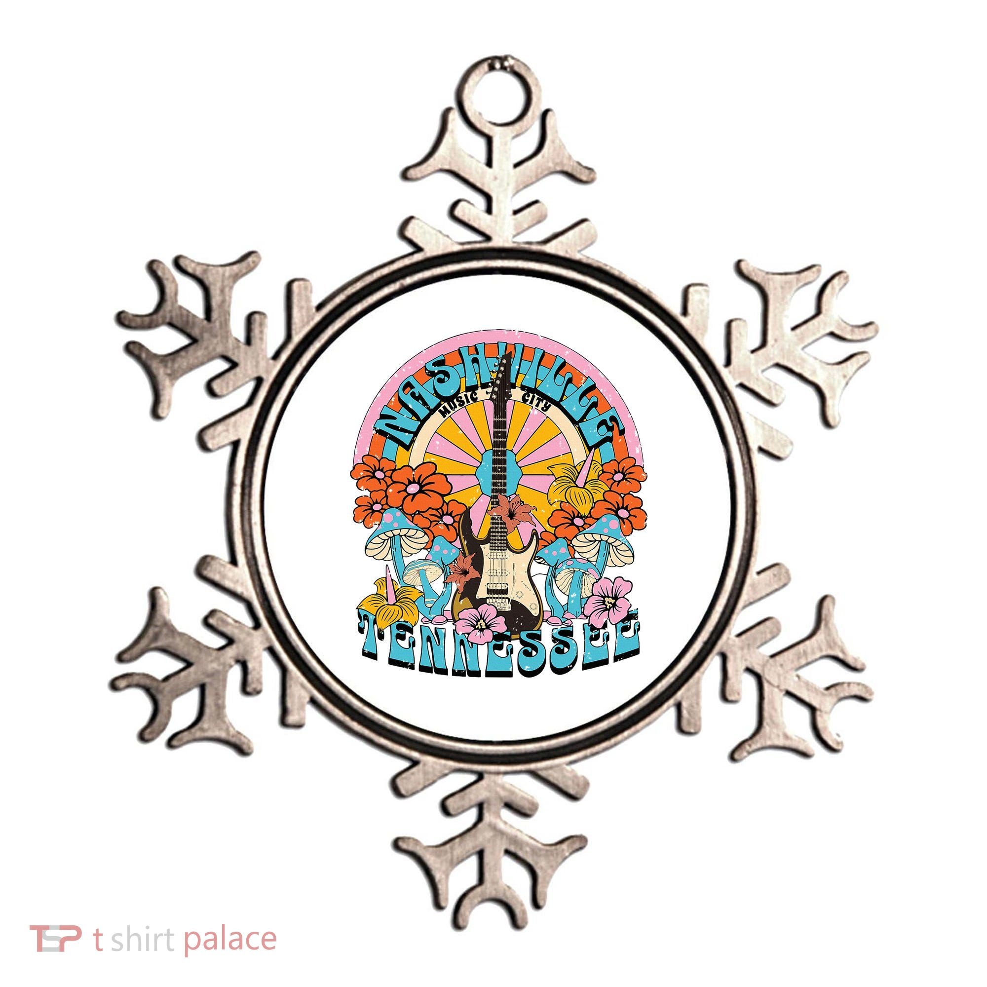 Nashville Retro Music City Trip Nash Bash Bach Ornament