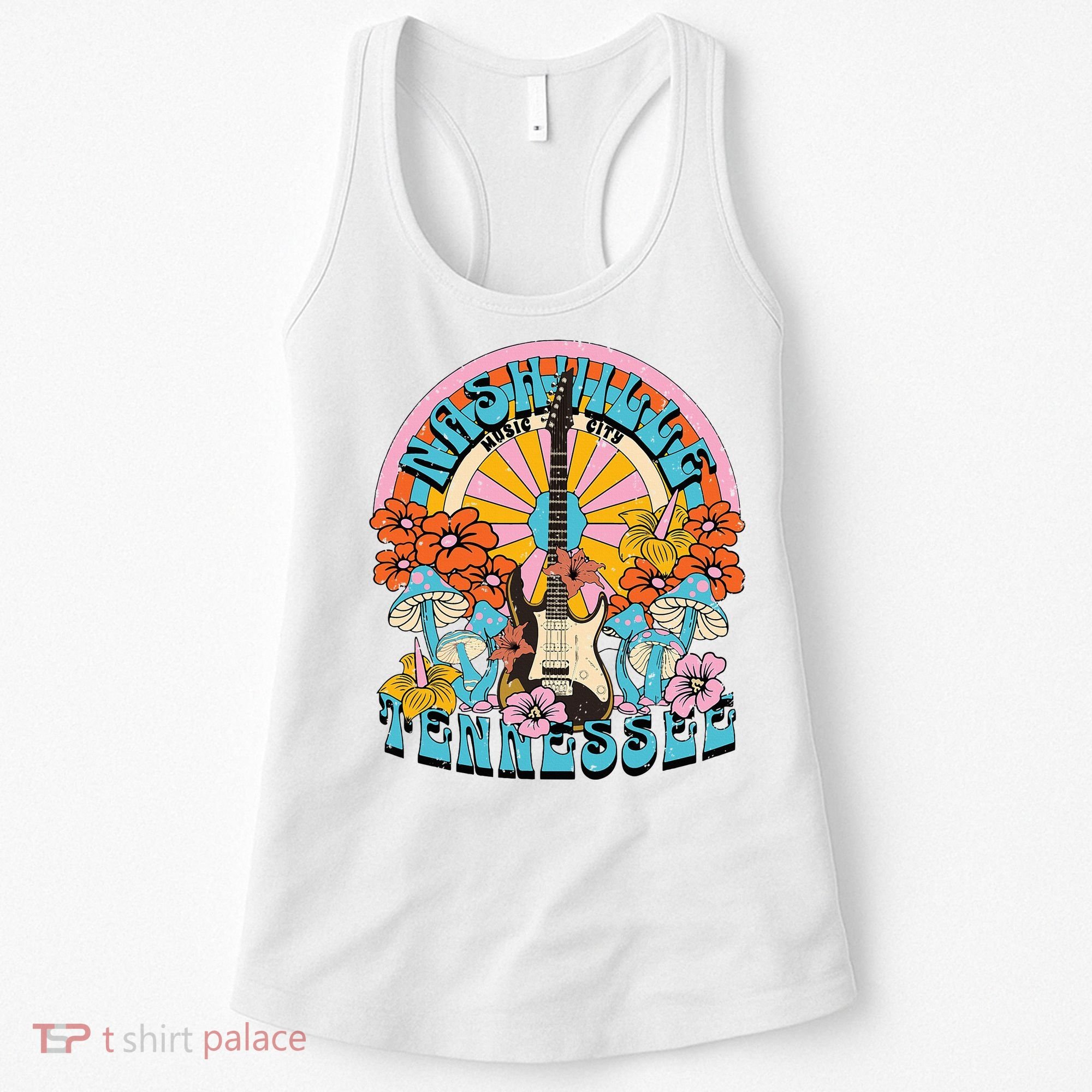Nashville Retro Music City Trip Nash Bash Bach Women's Tank Top
