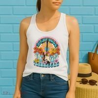 Nashville Retro Music City Trip Nash Bash Bach Women's Tank Top thumb 2