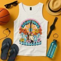 Nashville Retro Music City Trip Nash Bash Bach Tank Top thumb 4
