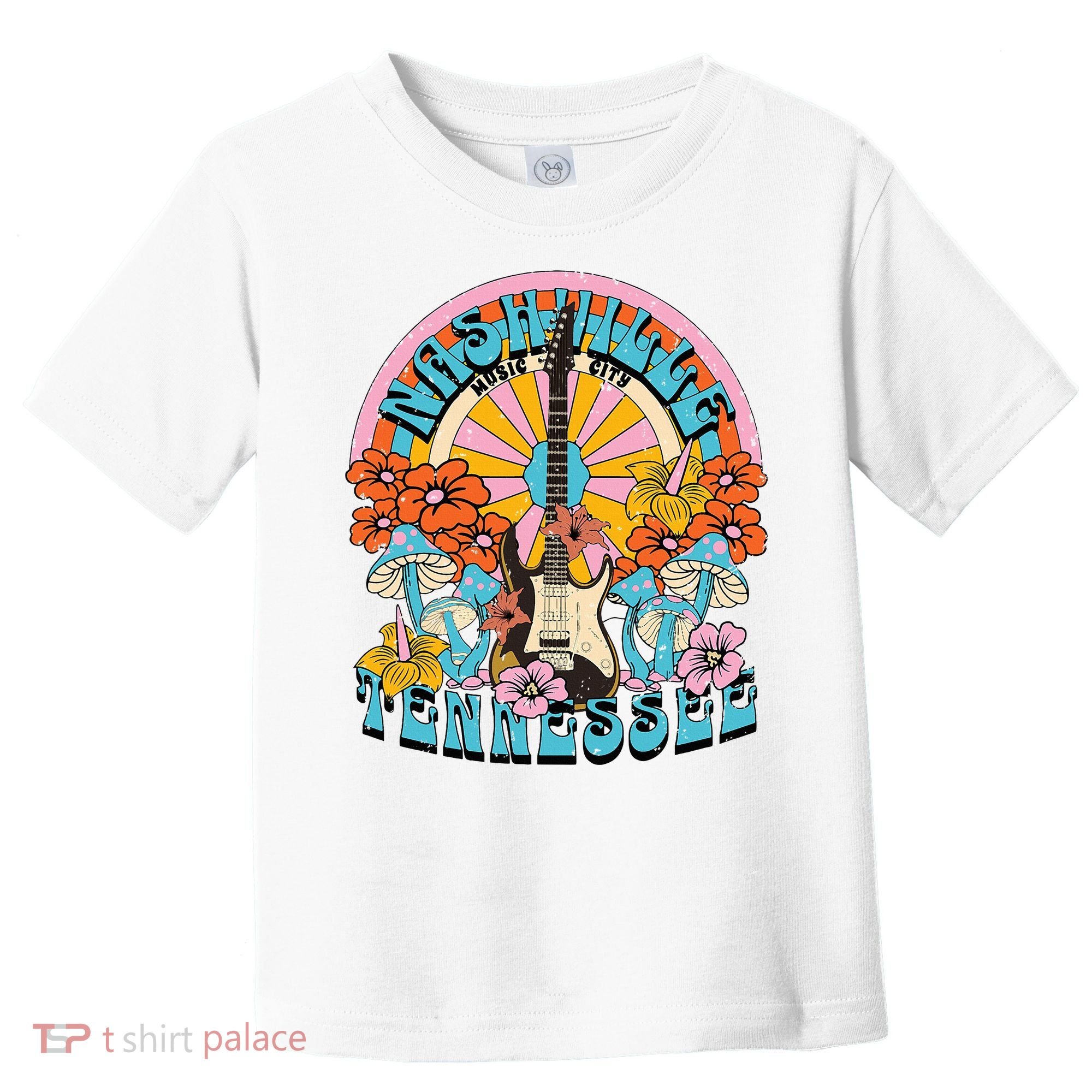 Nashville Retro Music City Trip Nash Bash Bach Toddler T-Shirt