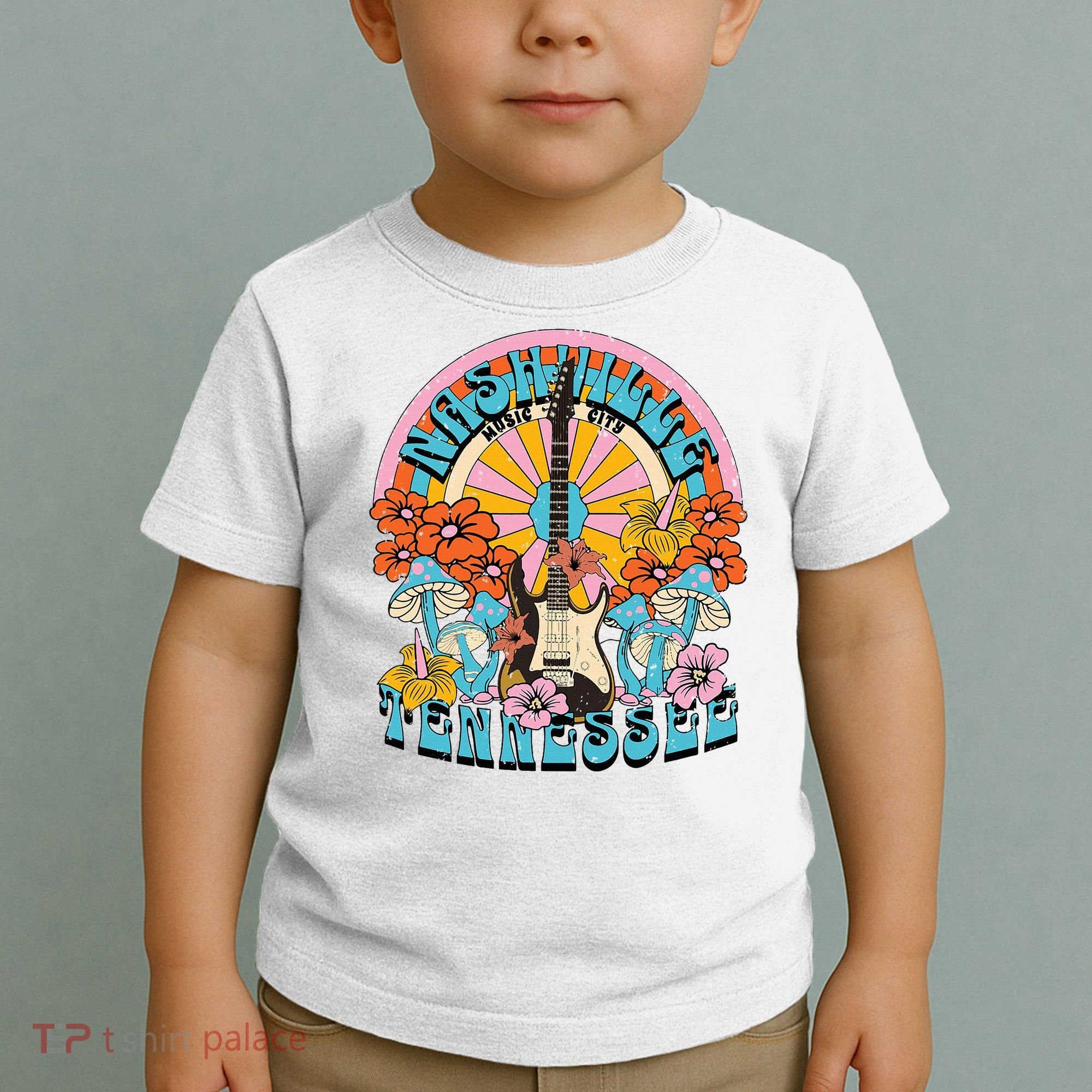 Nashville Retro Music City Trip Nash Bash Bach Toddler T-Shirt
