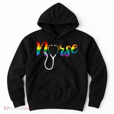 Nurse Rainbow Hoodie