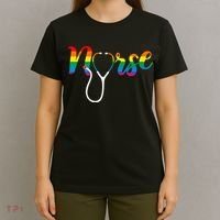 Nurse Rainbow T-Shirt thumb 4