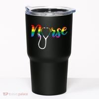Nurse Rainbow Tumbler thumb 0