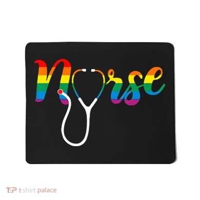 Nurse Rainbow Mousepad