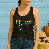 Nurse Rainbow Women's Tank Top thumb 2